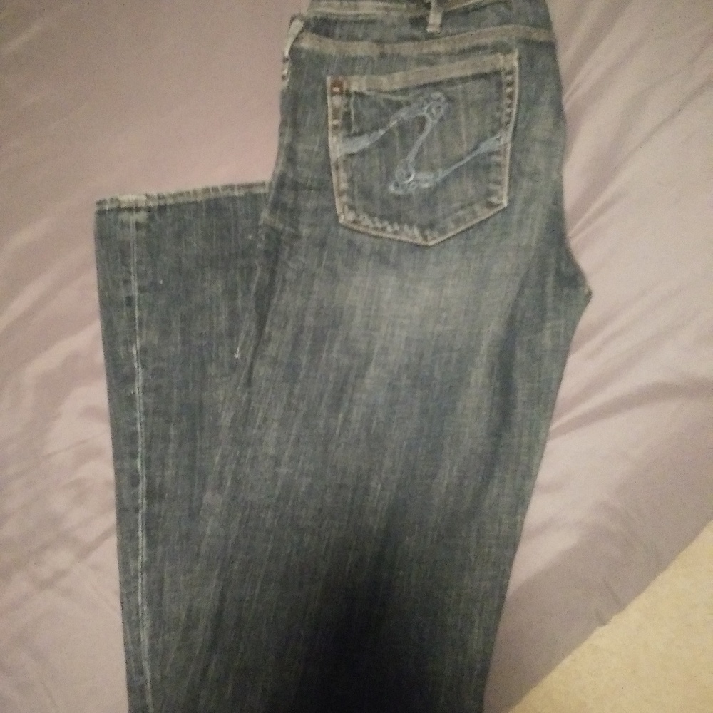Silver jeans